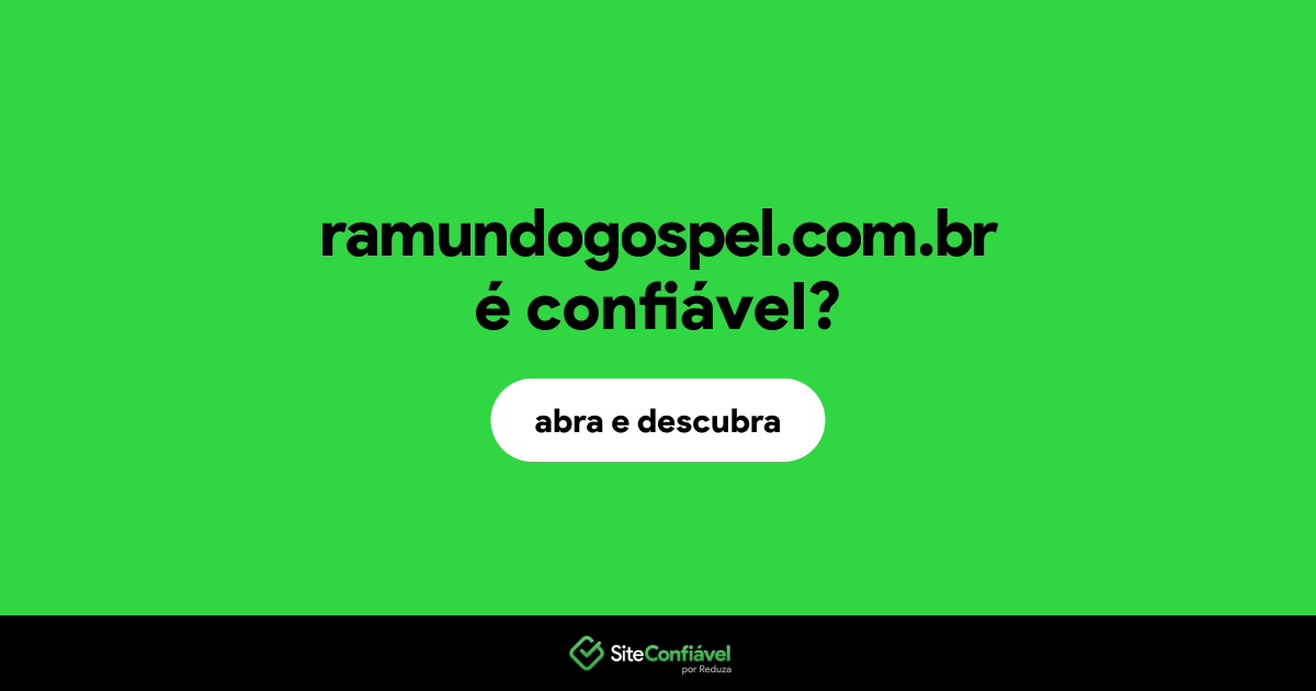 O site ramundogospel.com.br é confiável?