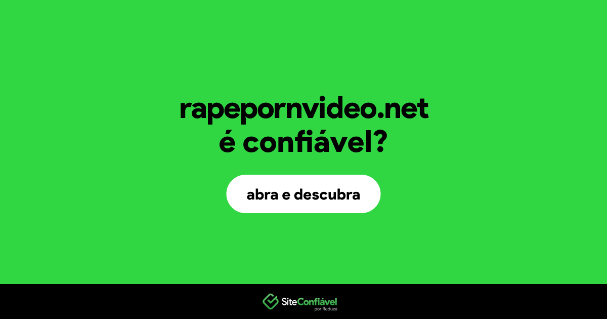 O site rapepornvideo.net é confiável?