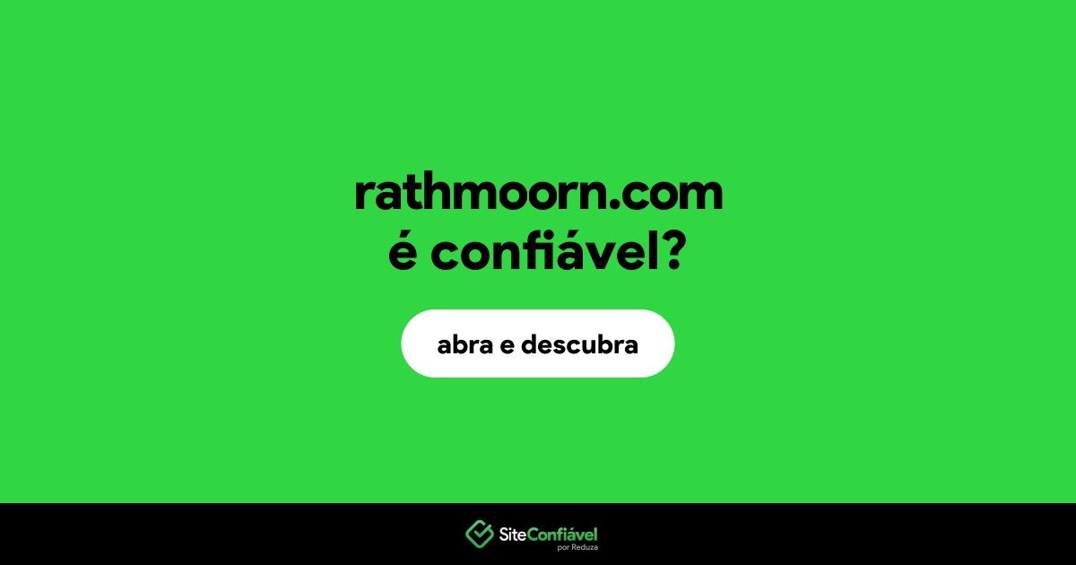 O site rathmoorn.com é confiável?