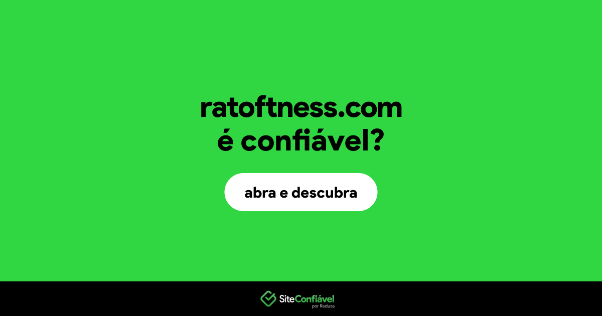 O site ratoftness.com é confiável?