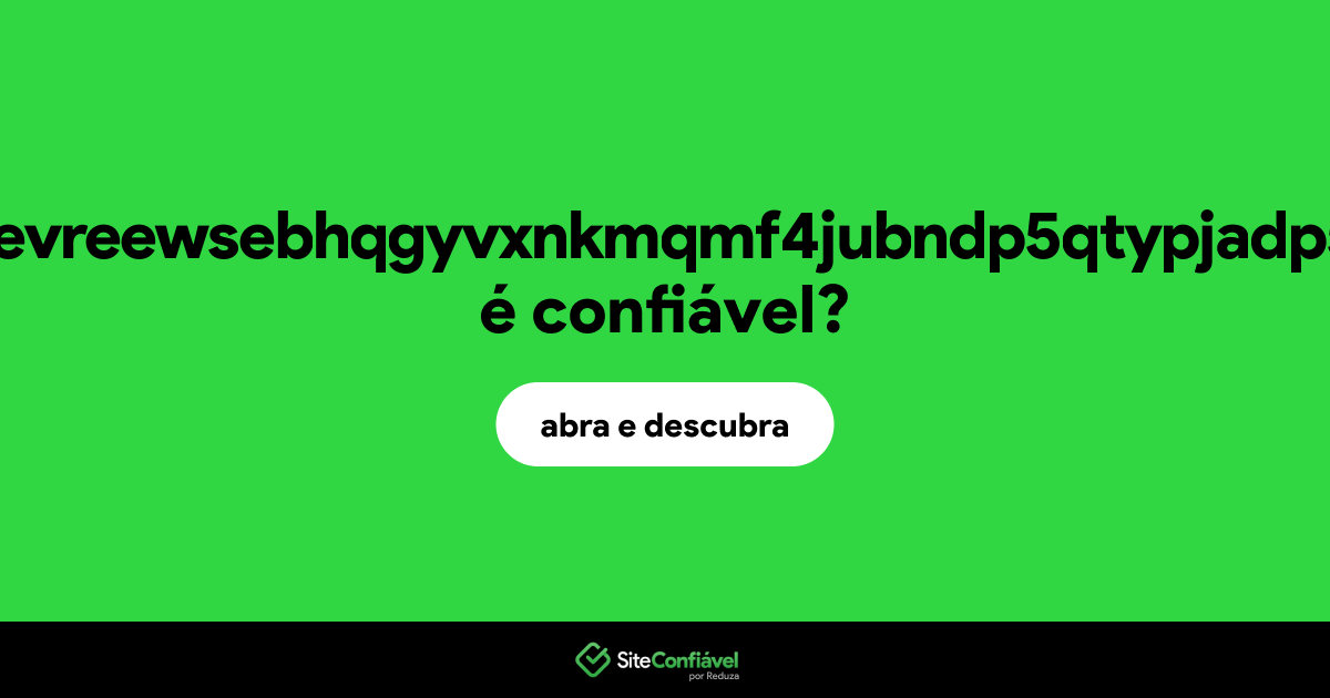 O site rawq2rfhhhztevreewsebhqgyvxnkmqmf4jubndp5qtypjadp5akt2yd.onion é confiável?