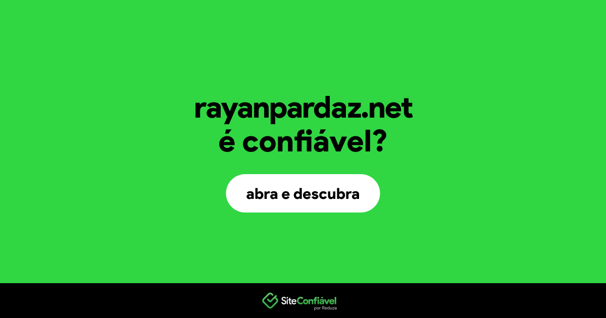 O site rayanpardaz.net é confiável?