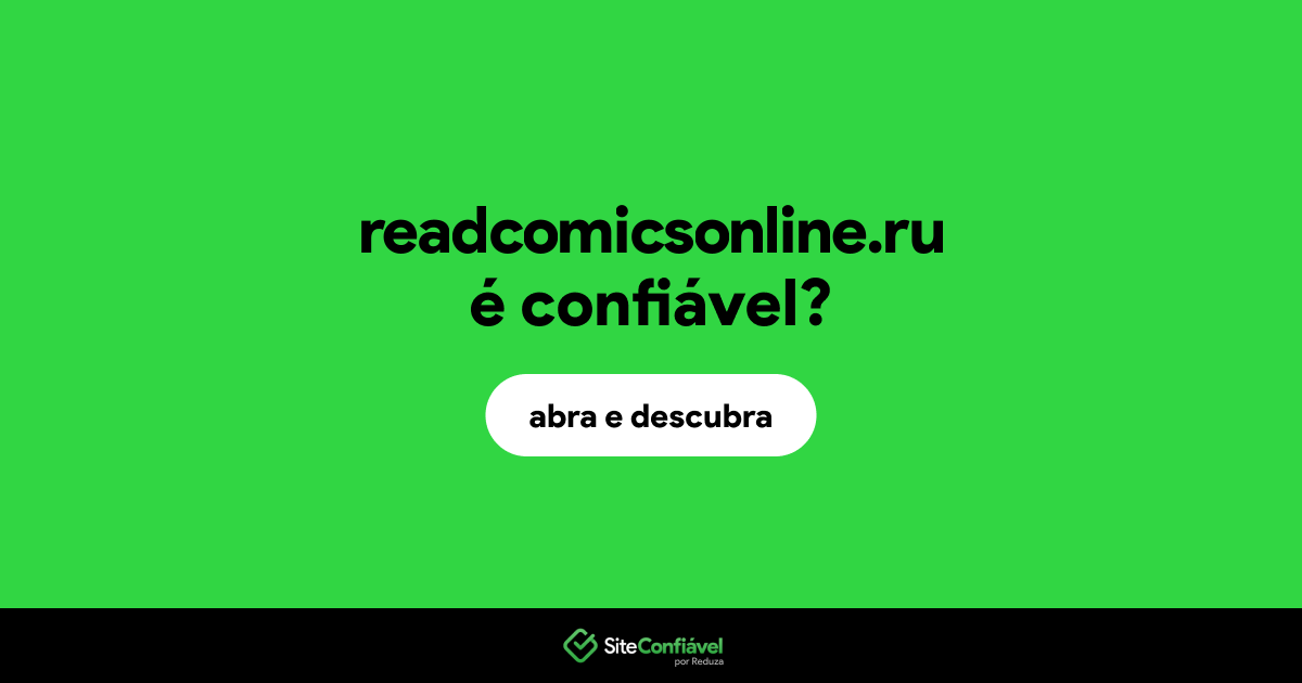 O site readcomicsonline.ru é confiável?