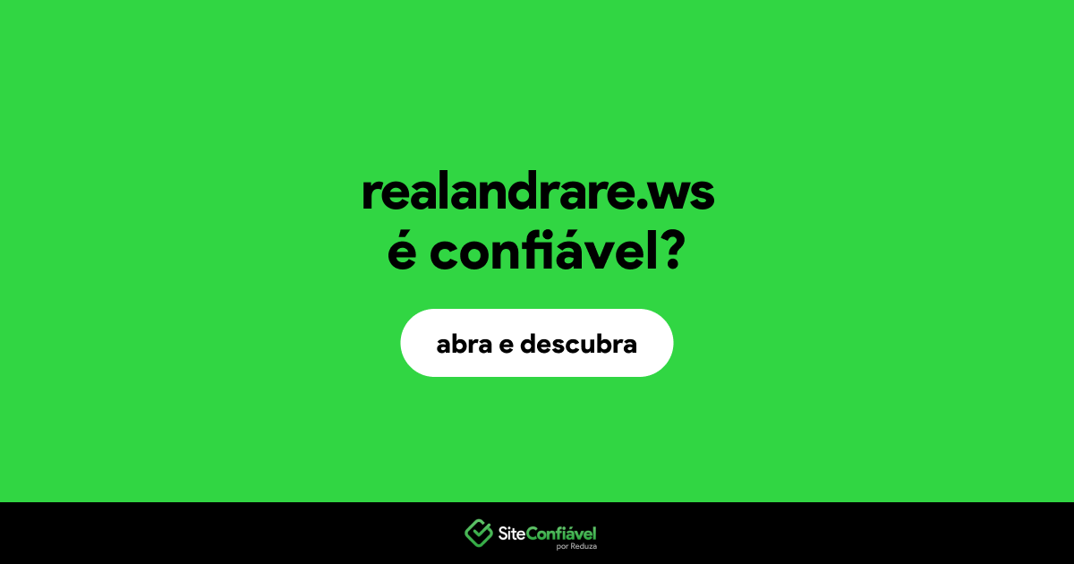 O site realandrare.ws é confiável?