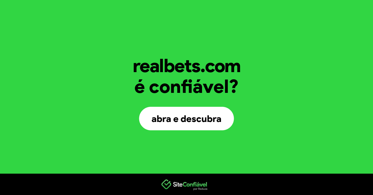 O site realbets.com é confiável?