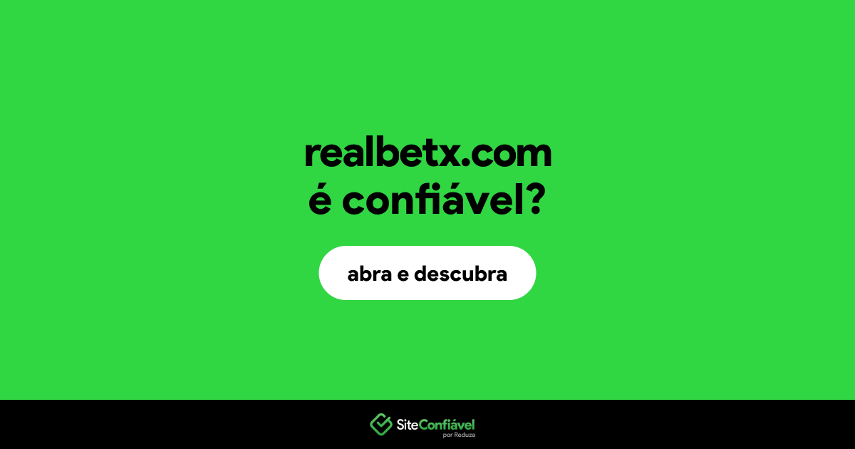 O site realbetx.com é confiável?