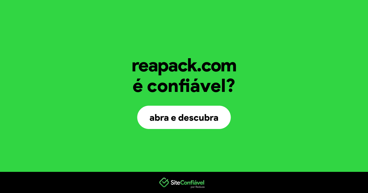 O site reapack.com é confiável?