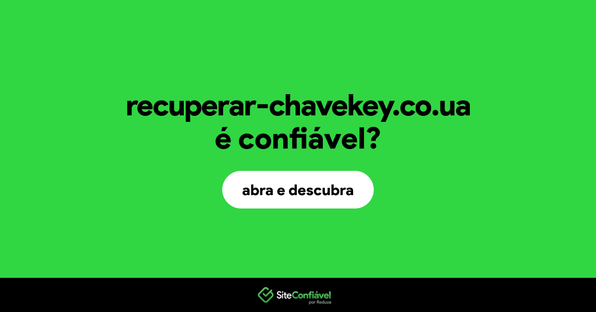 O site recuperar-chavekey.co.ua é confiável?