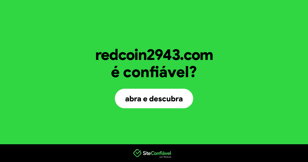 O site redcoin2943.com é confiável?