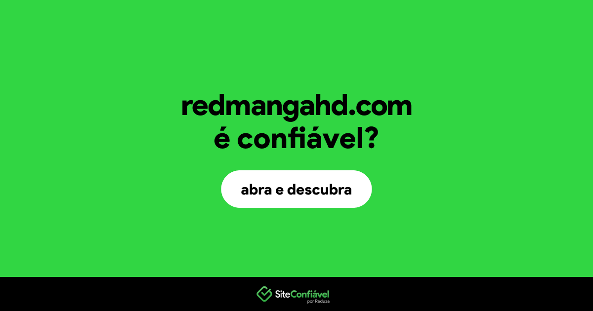 O site redmangahd.com é confiável?