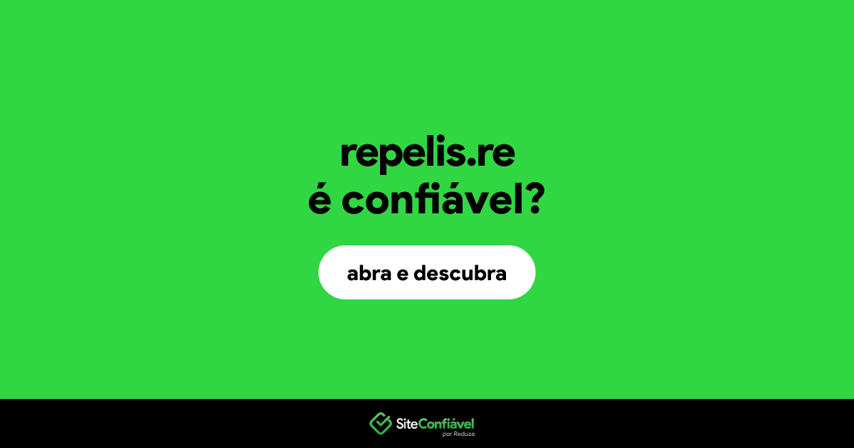 O site repelis.re é confiável?