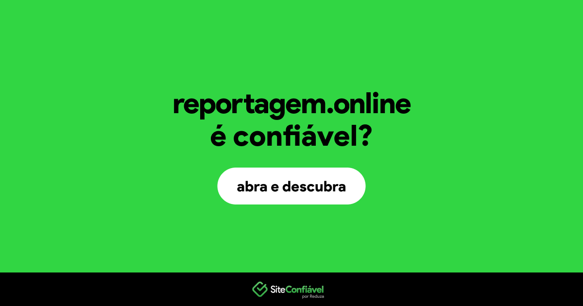 O site reportagem.online é confiável?
