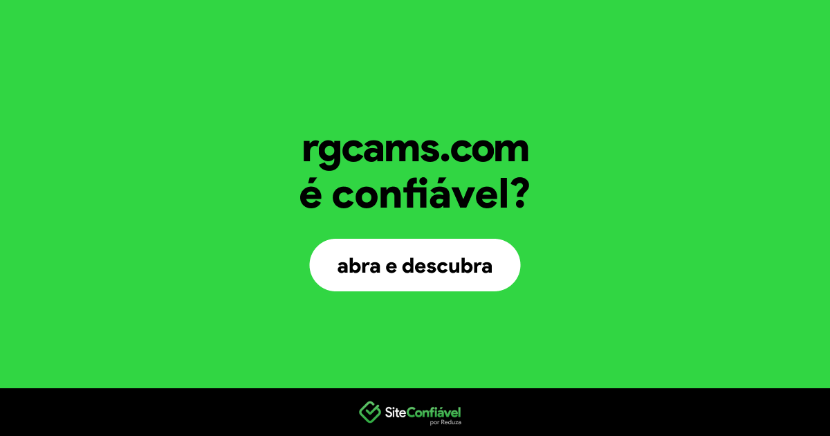O site rgcams.com é confiável?