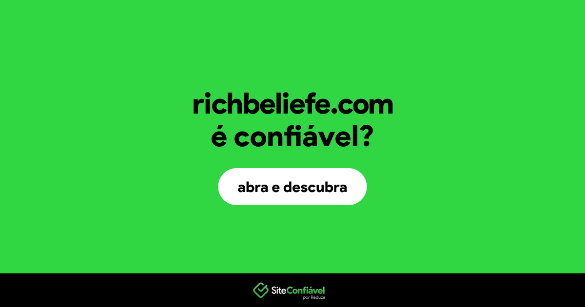 O site richbeliefe.com é confiável?