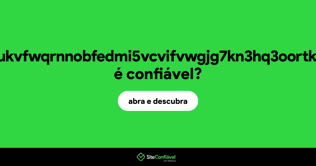 O site rmoneyo373ukvfwqrnnobfedmi5vcvifvwgjg7kn3hq3oortktgrfjad.onion é confiável?