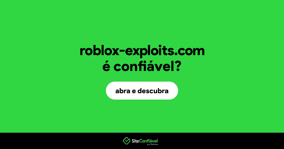O site roblox-exploits.com é confiável?