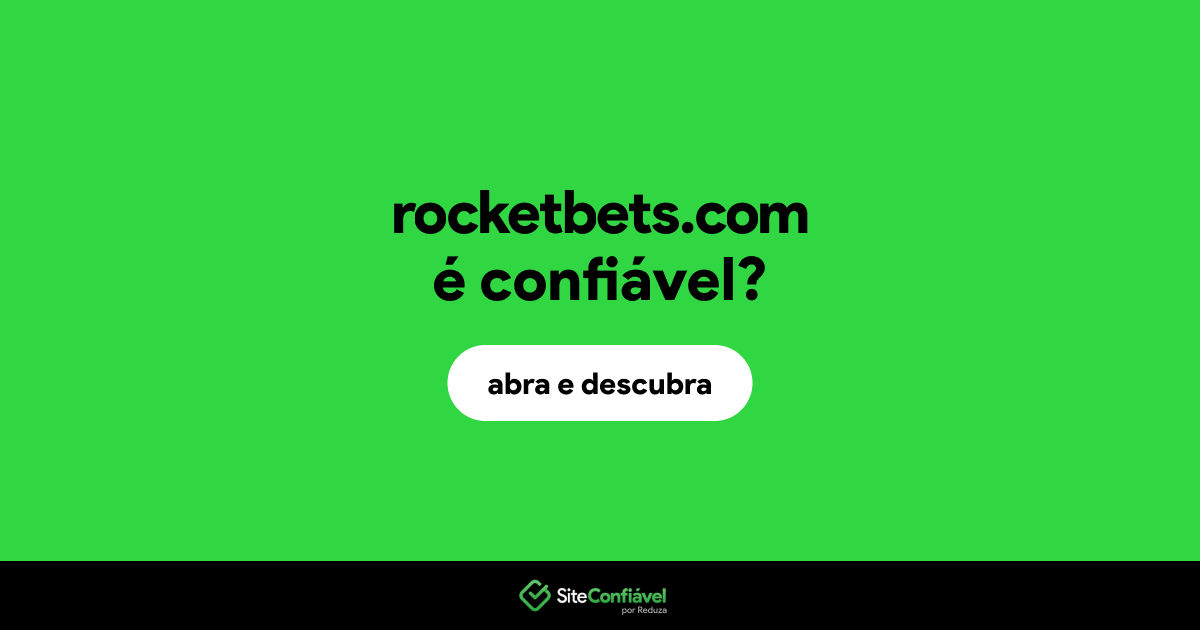 O site rocketbets.com é confiável?