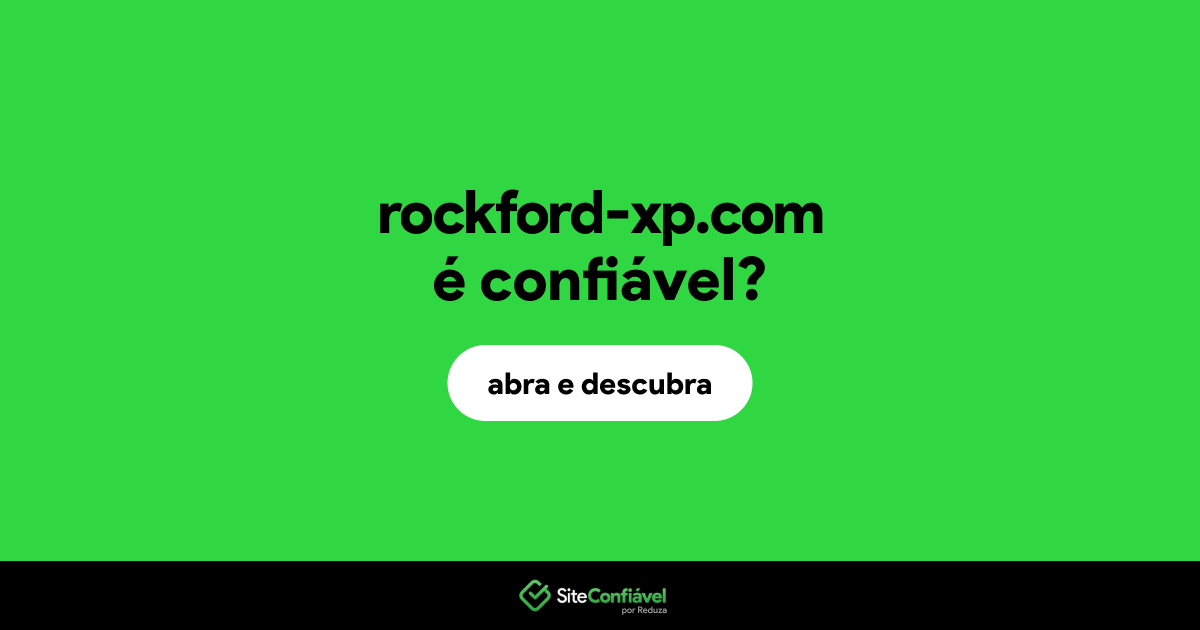 O site rockford-xp.com é confiável?