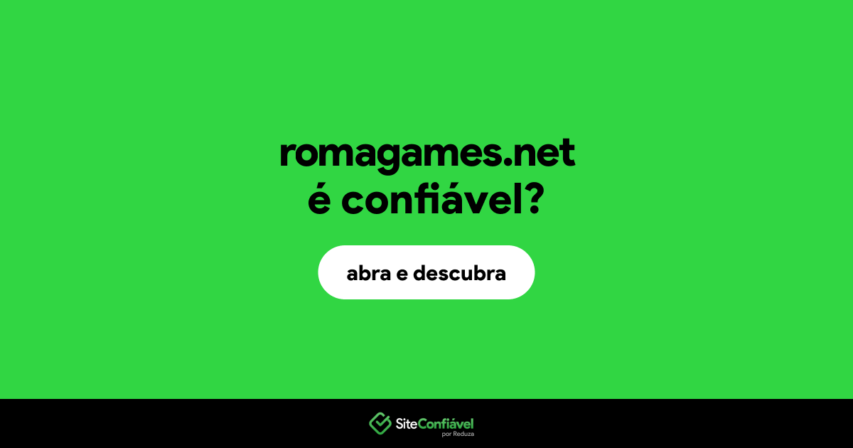 O site romagames.net é confiável?