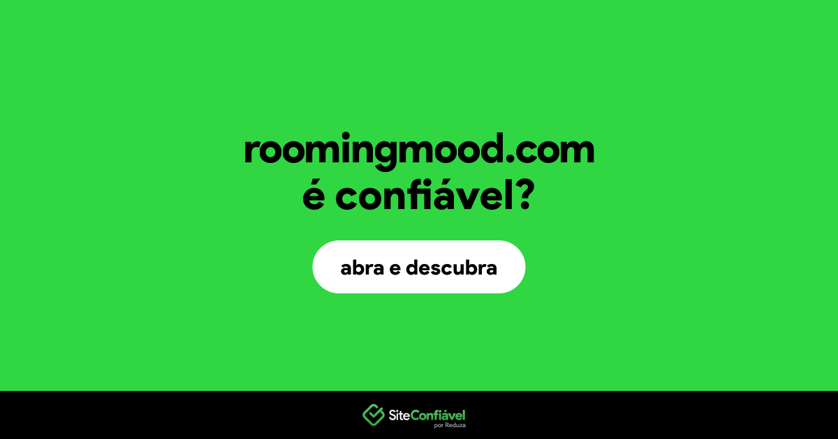 O site roomingmood.com é confiável?