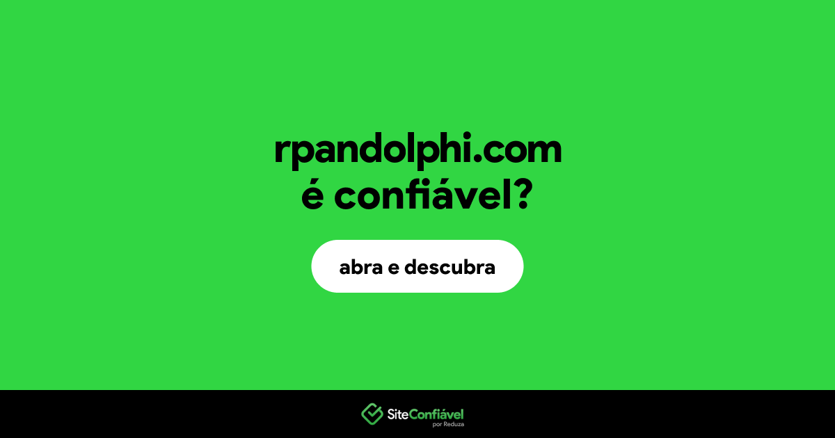 O site rpandolphi.com é confiável?