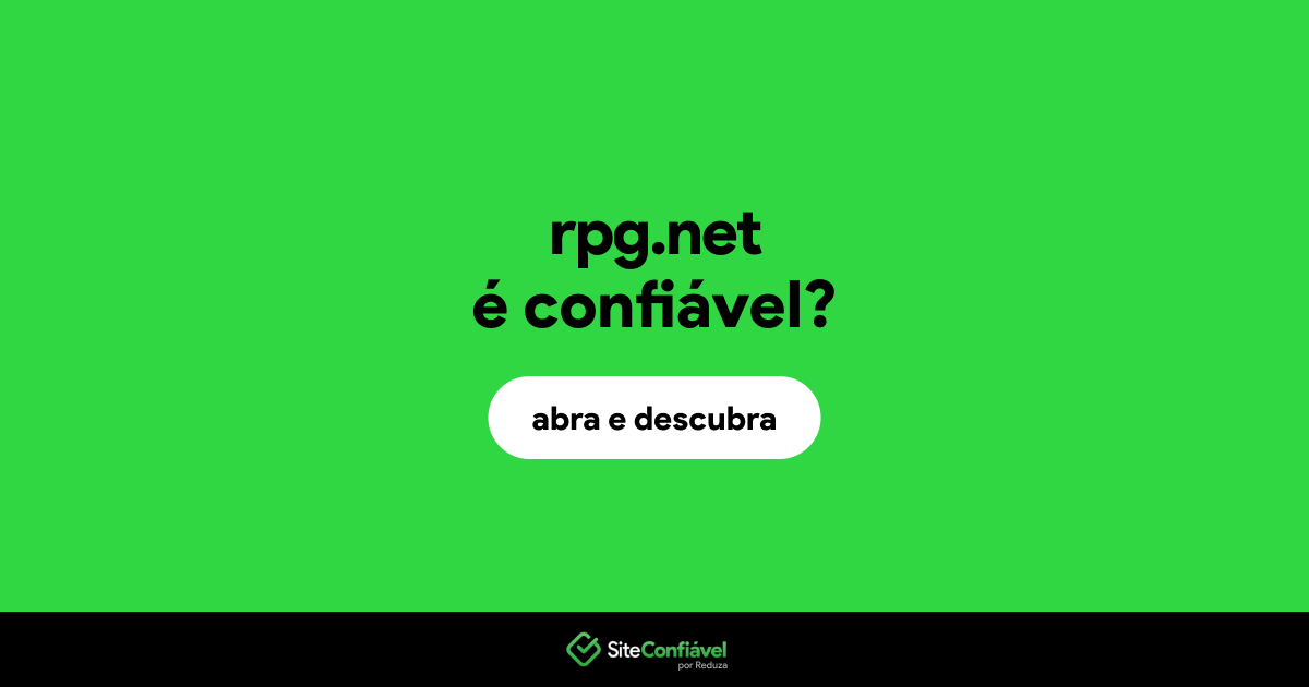 O site rpg.net é confiável?