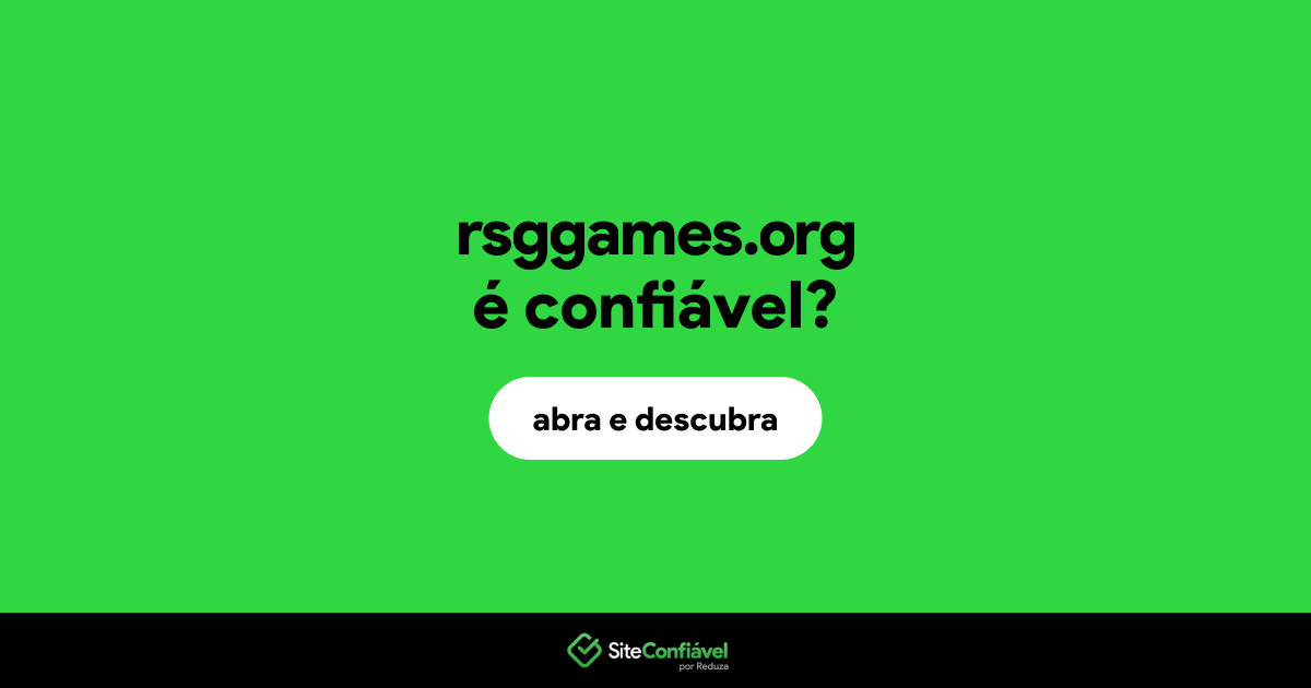 O site rsggames.org é confiável?