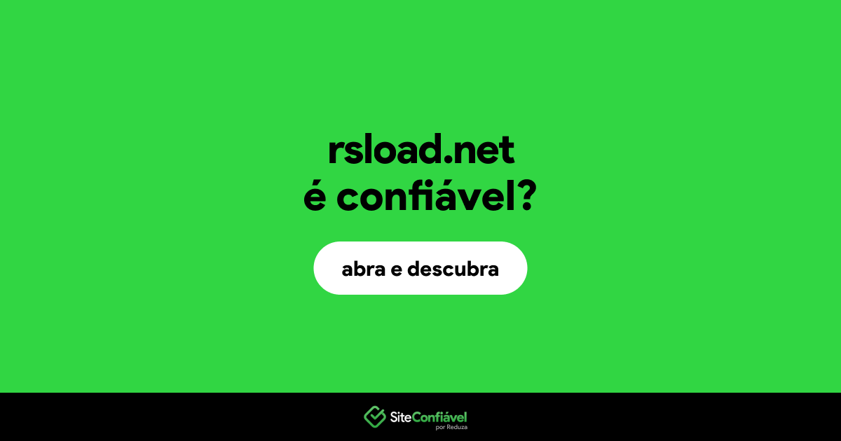 O site rsload.net é confiável?