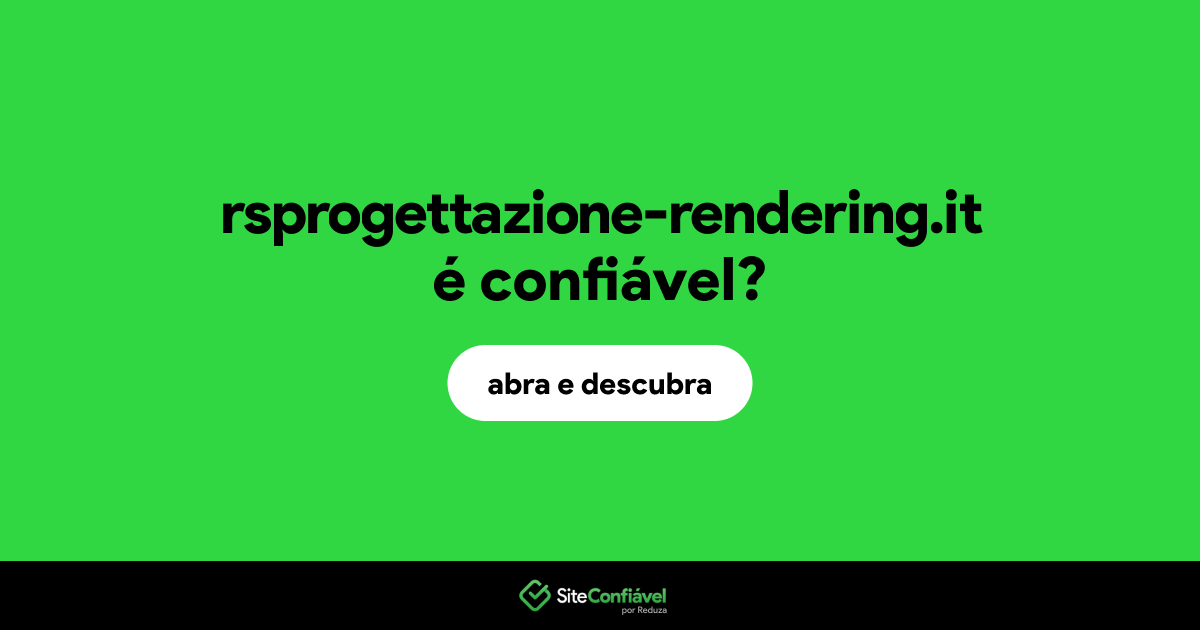 O site rsprogettazione-rendering.it é confiável?