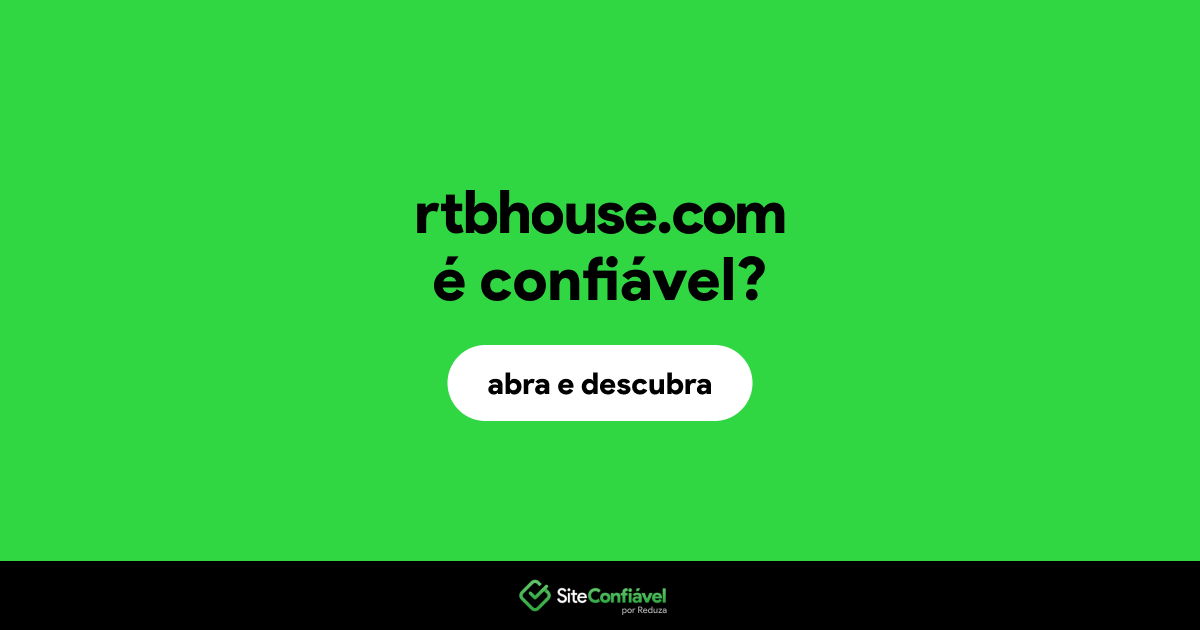 O site rtbhouse.com é confiável?