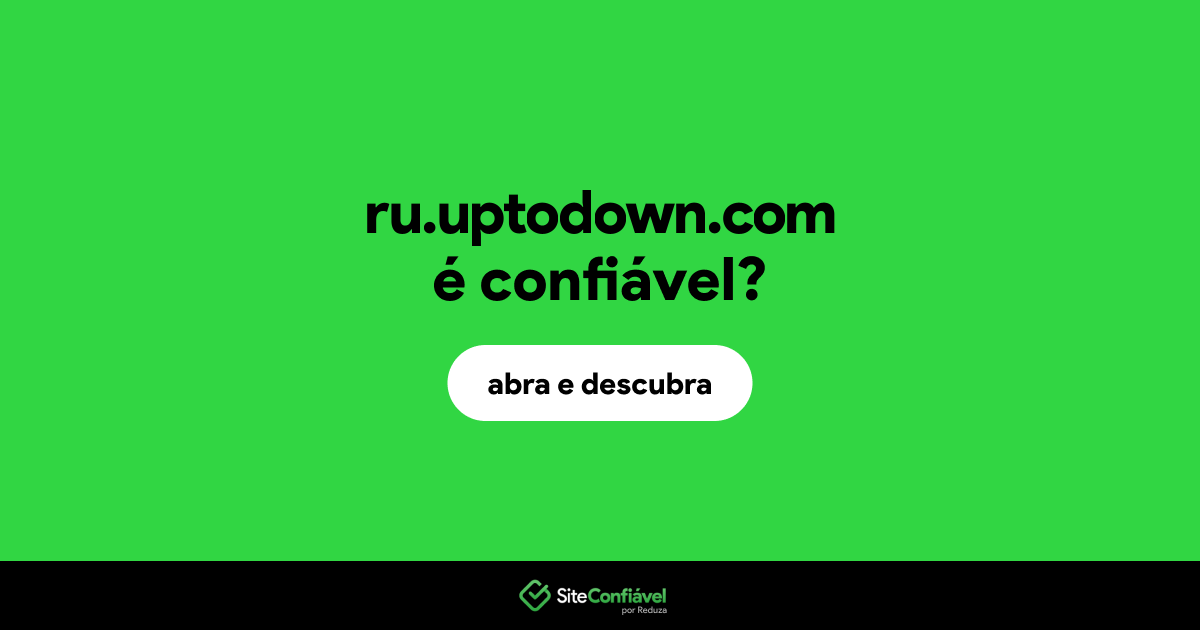 O site ru.uptodown.com é confiável?