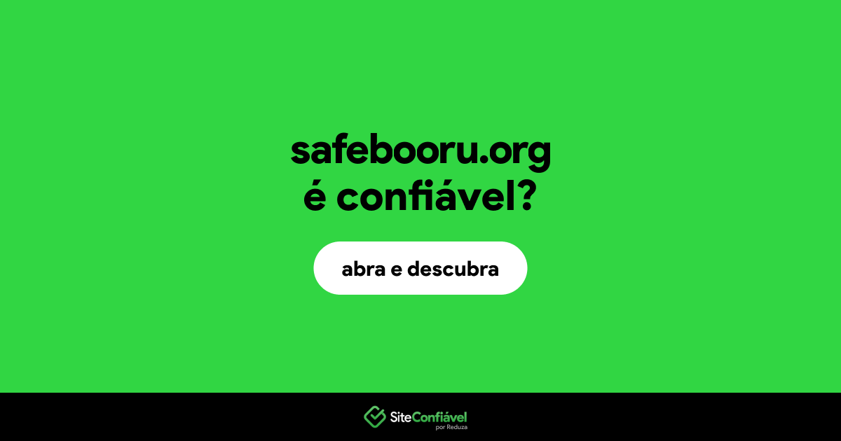 O site safebooru.org é confiável?