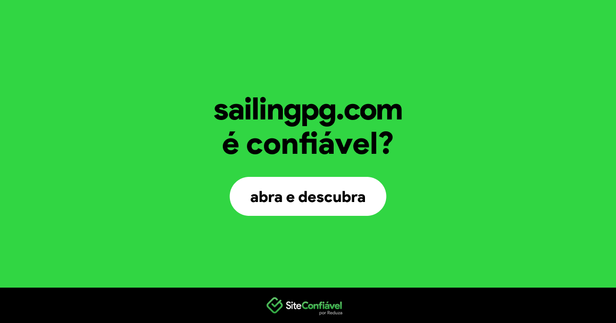 O site sailingpg.com é confiável?