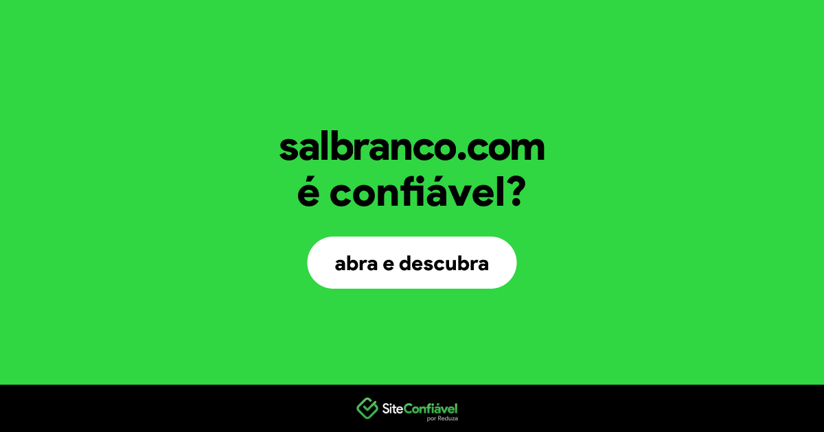 O site salbranco.com é confiável?