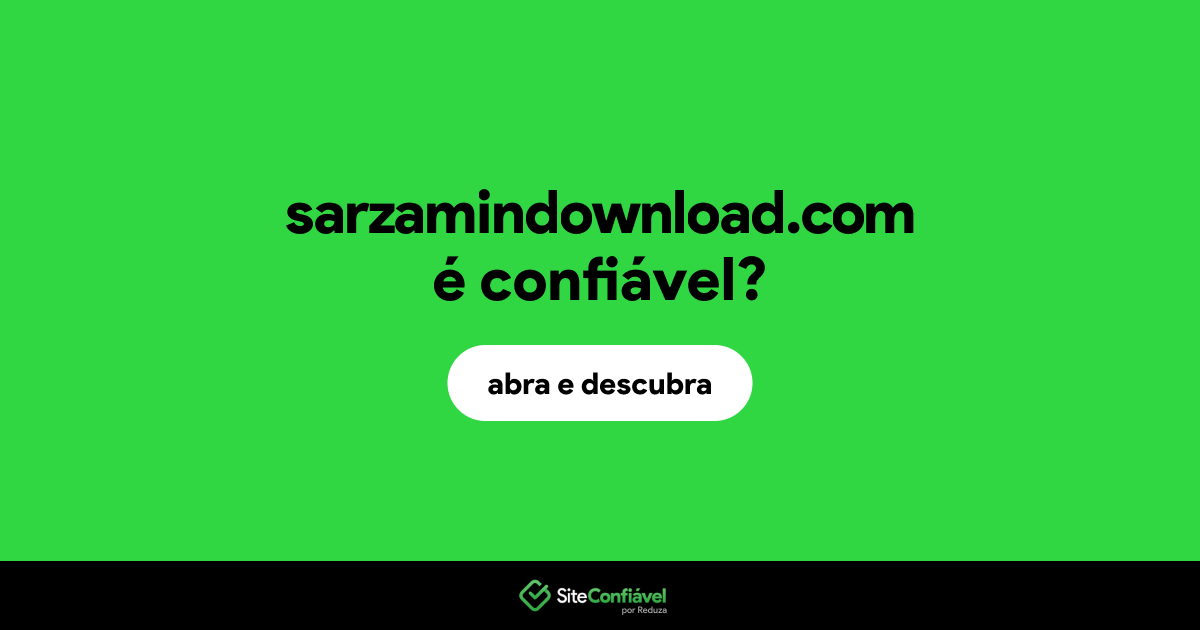 O site sarzamindownload.com é confiável?
