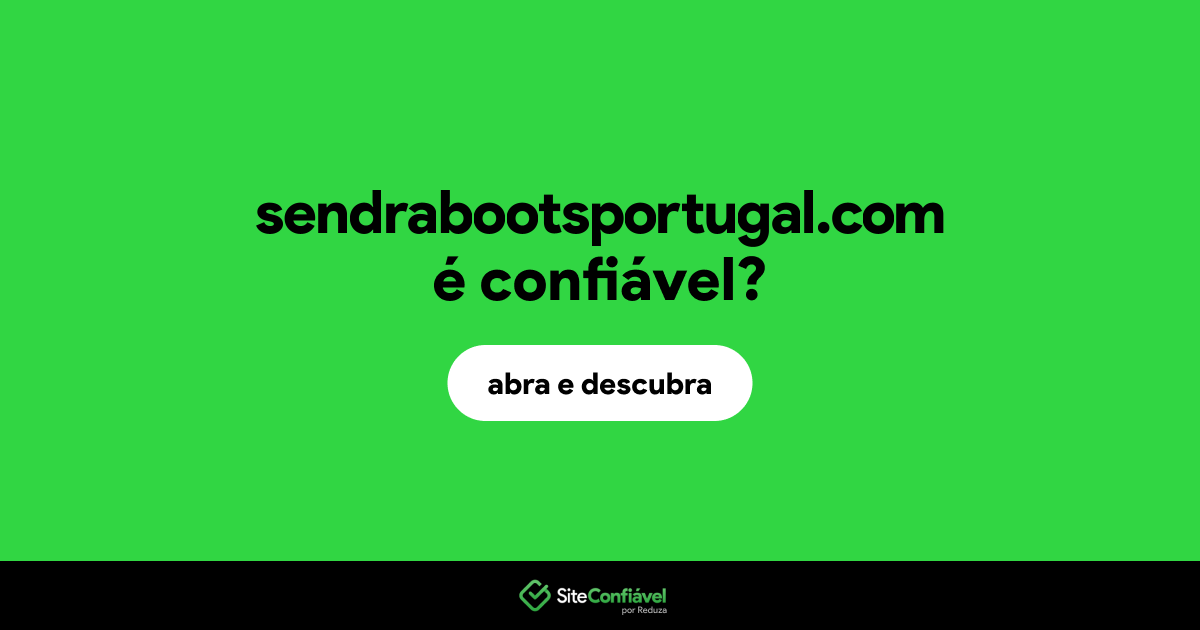 O site sendrabootsportugal.com é confiável?