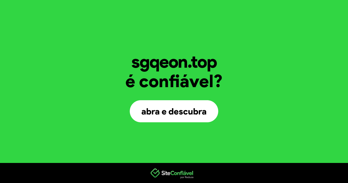 O site sgqeon.top é confiável?