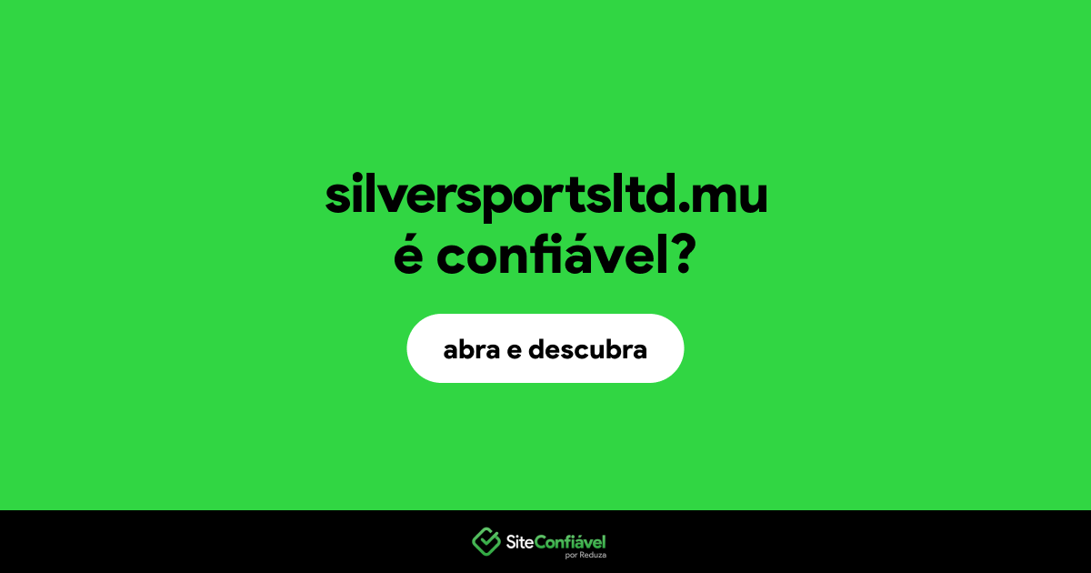 O site silversportsltd.mu é confiável?