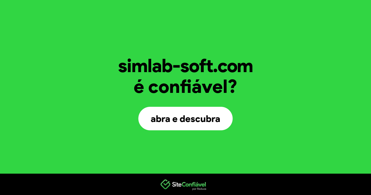 O site simlab-soft.com é confiável?