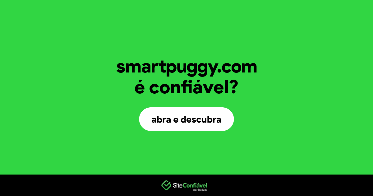 O site smartpuggy.com é confiável?