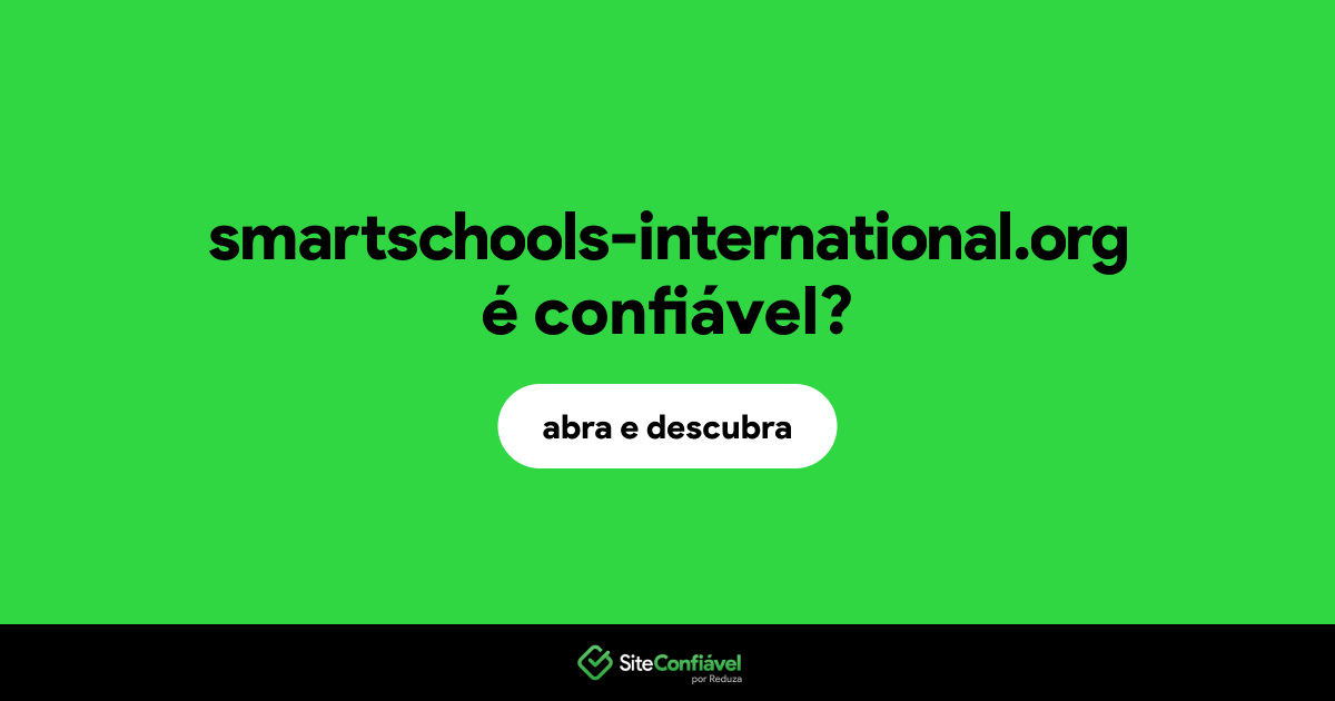 O site smartschools-international.org é confiável?
