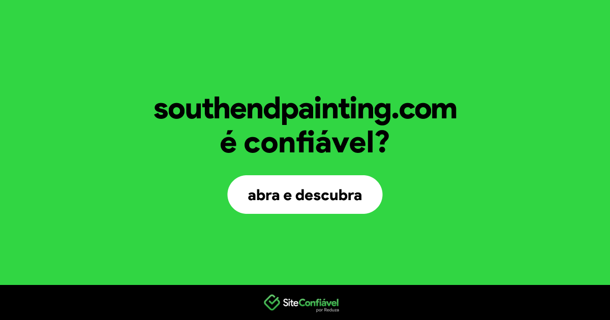 O site southendpainting.com é confiável?