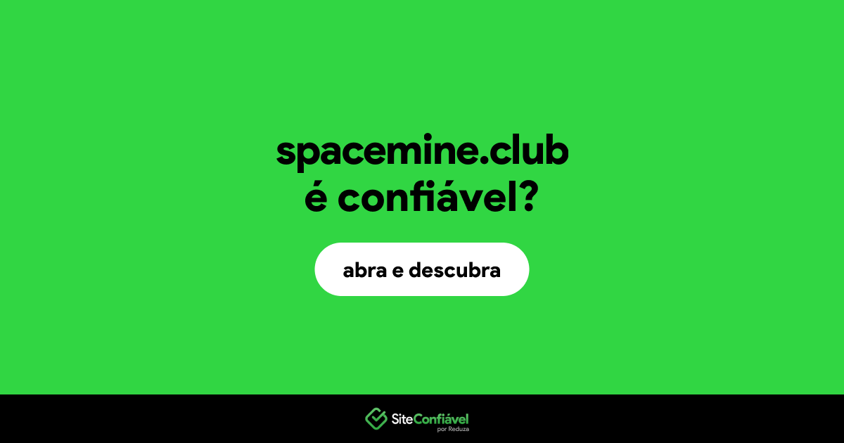 O site spacemine.club é confiável?