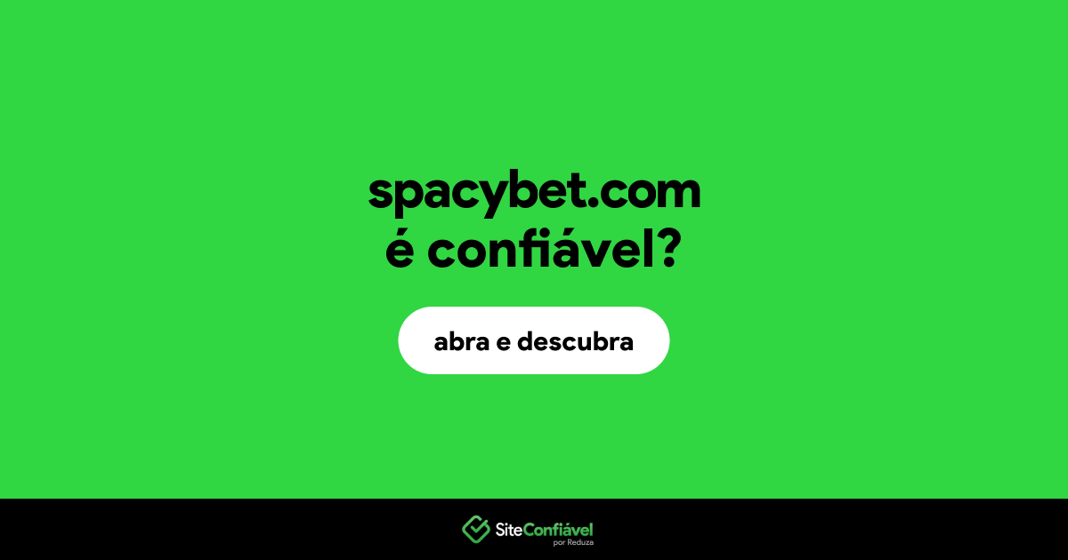 O site spacybet.com é confiável?