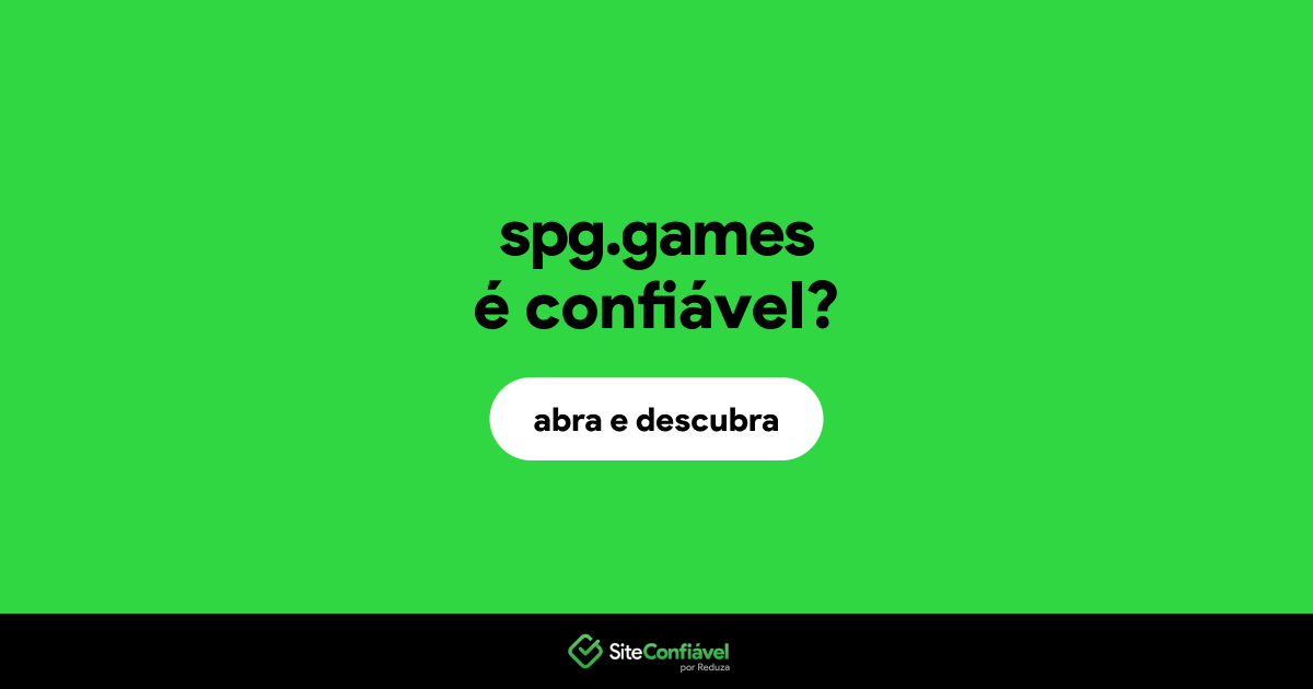 O site spg.games é confiável?