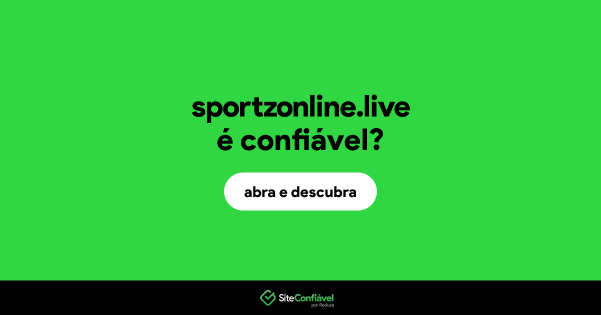 O site sportzonline.live é confiável?