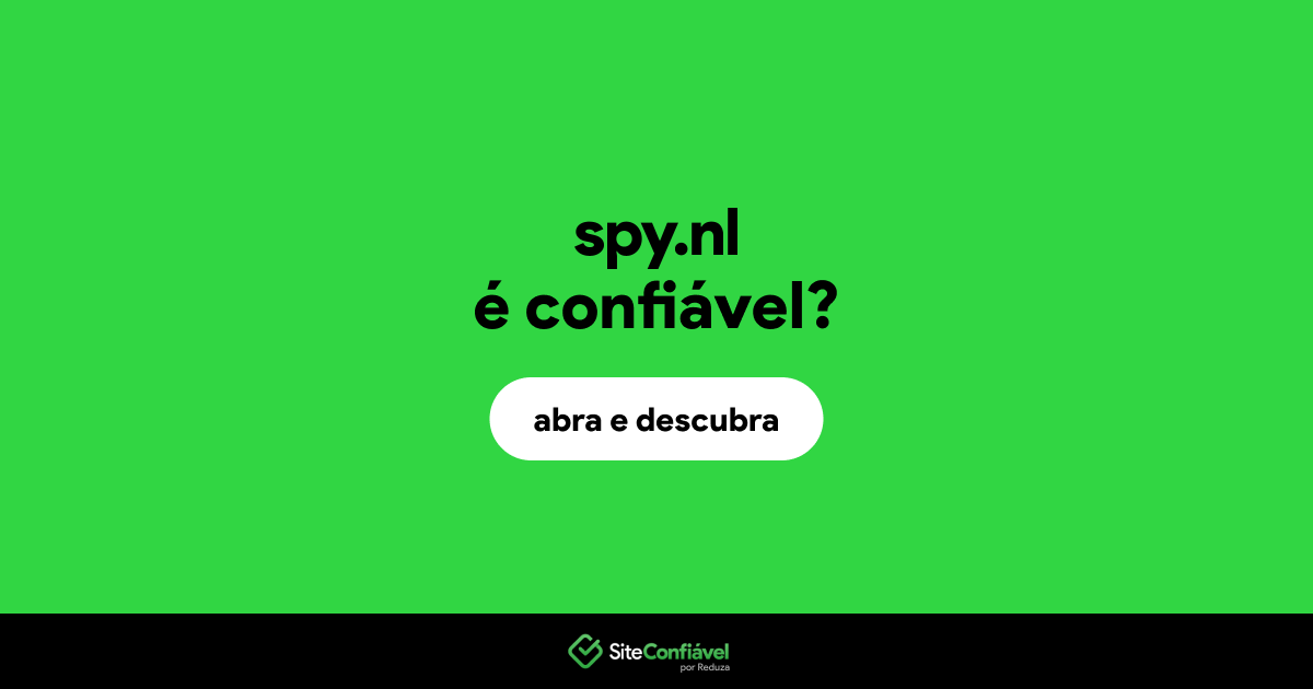O site spy.nl é confiável?
