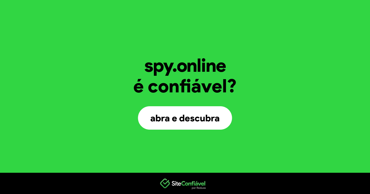 O site spy.online é confiável?