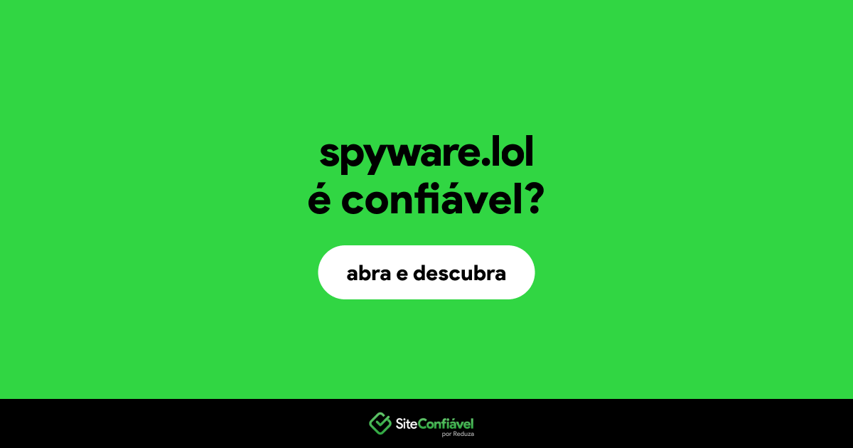 O site spyware.lol é confiável?