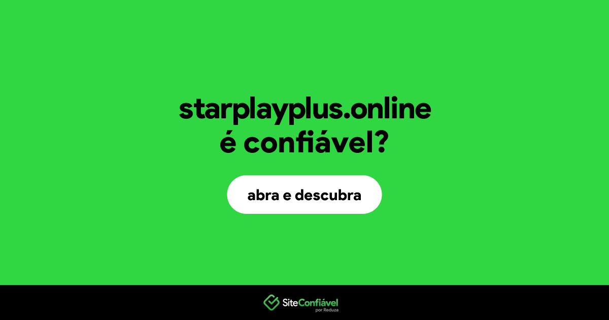 O site starplayplus.online é confiável?